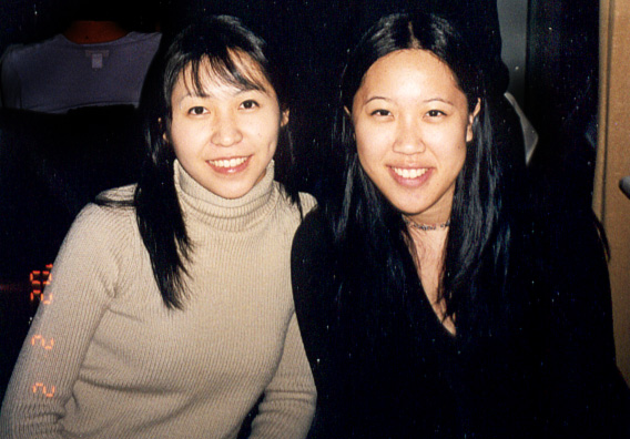 Susan and me at Cosmopolitan Cafe in San Francisco