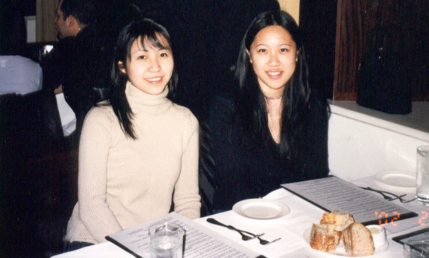 Susan and me at Cosmopolitan Cafe in San Francisco